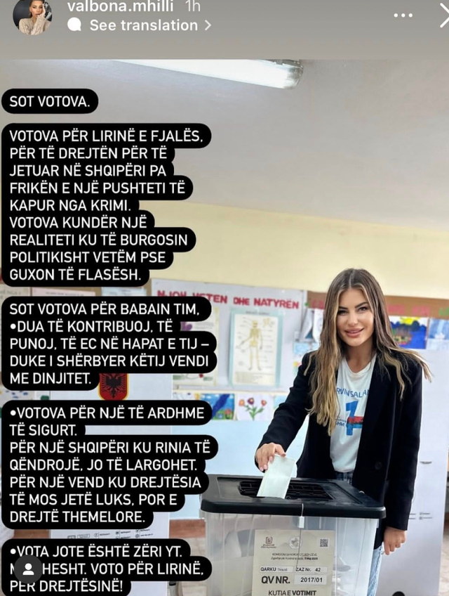 FOTO/ Të famshmit shqiptarë bëjnë zgjedhjen e tyre: Ja kush