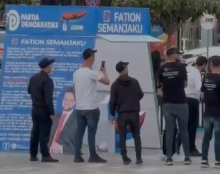 Skandal në Fier  Kandidati i PD merret në komisariat pas debatit me policinë