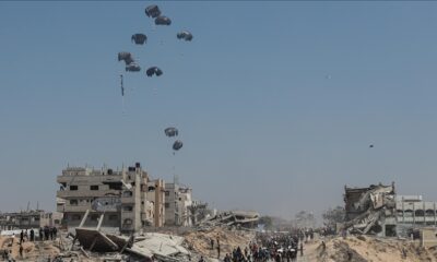 Ndihma humanitare hidhen nga ajri në Rripin e Gazës