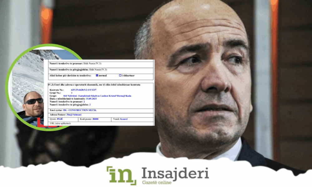 Komuna e Pejës i jep tender kompanisë së mbështetësit të LDK së   Muhaxheri  Kriteri ishte përkatësia politike