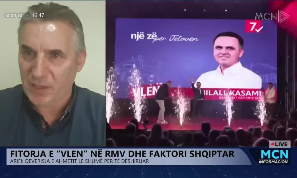 Fitorja e  VLEN  në Maqedoninë e Veriut  Arifi  Votuesit shqiptarë  ndëshkuan  BDI në dhe Ahmetin pas 21 vitesh pushtet