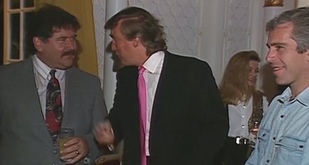 Skandali në SHBA  Trump  Clinton dhe Gates takime në rezidencën e Epstein