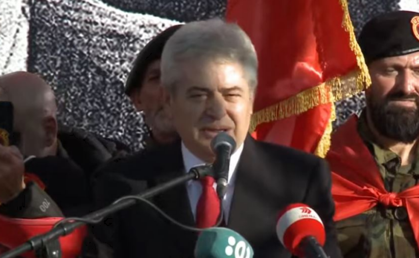 Ali Ahmeti falënderon SHBA në  NATO n dhe Evropën për mbështetjen e UÇK së