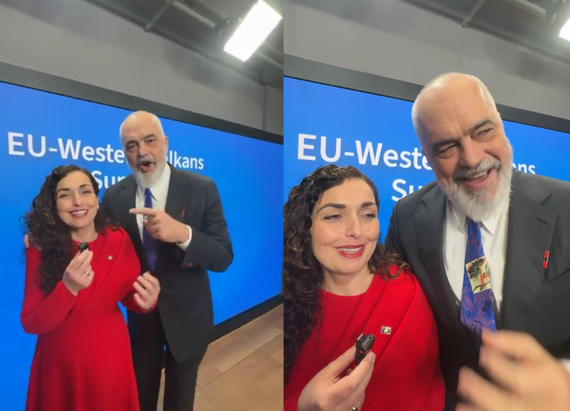 Teksa Osmani po jepte  live  lajmin për heqjen e masave  i ndërhynë Edi Rama  Është meritë e kësaj gruaje