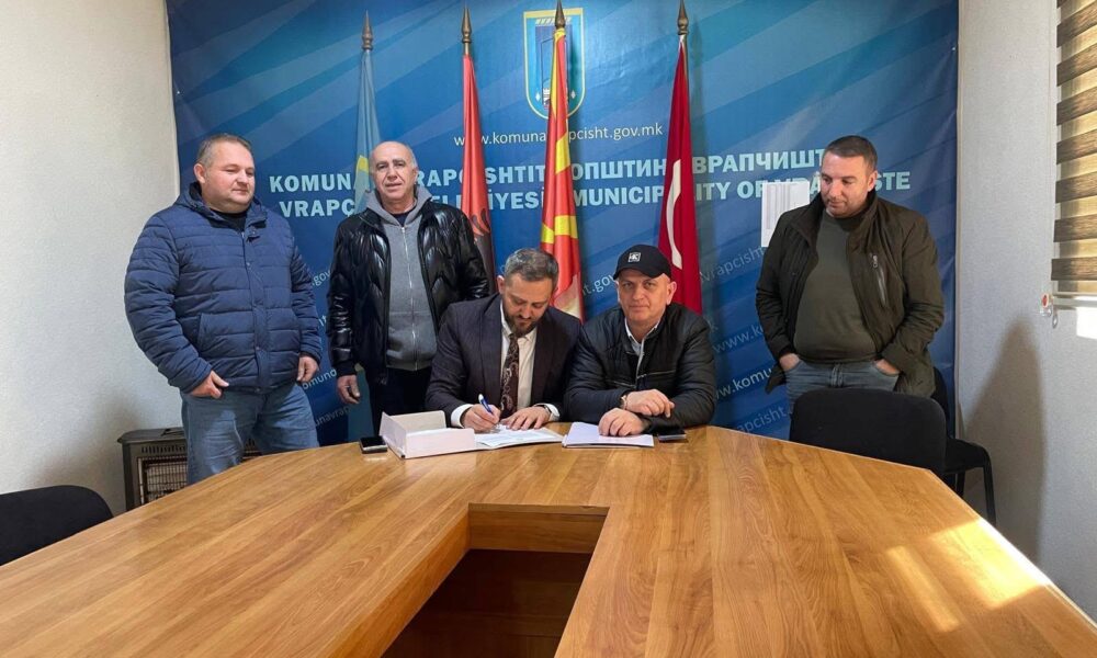 Zulhajrat Demiri nënshkruan marrëveshjen për zgjedhje të lira në Vrapçisht  mungon kundërkandidati