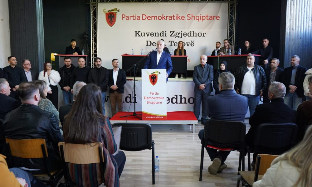 Visar Palloshi zgjedhet kryetar i Degës PDSh  Tetovë