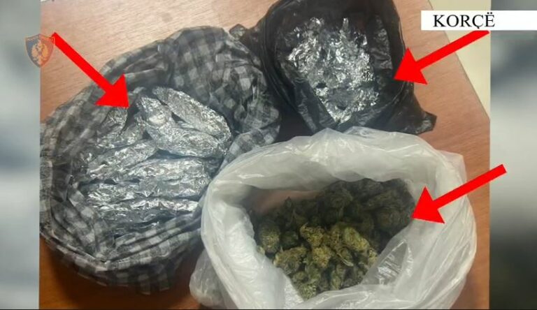 VIDEO Pogradec  arrestohet zjarrfikësi i bashkisë  shfrytëzonte lokalin për të shitur drogë  Sekuestrohen kanabis dhe para  