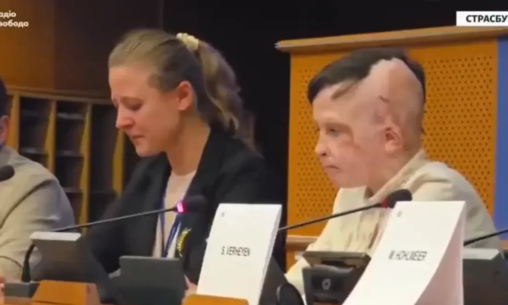 Sikur një fëmijë i Gazës të shfaqej në Parlamentin Europian siç ky fëmijë nga Ukraina  