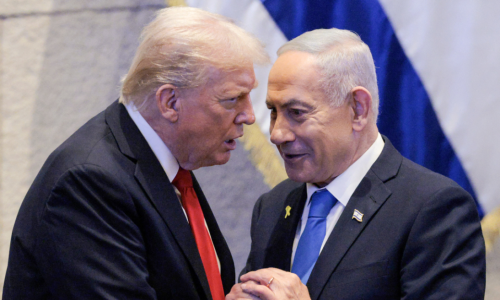Ngjan me teatër  Trump  presion Netanyahu t për Bregun Perëndimor