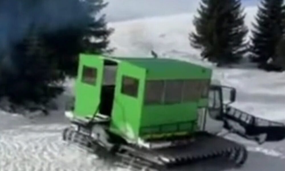 Elmazi  Parku Kombëtar Mali Sharr ndalon ratrakët ilegalë në Kodrën e Diellit  rasti raportohet në MPB