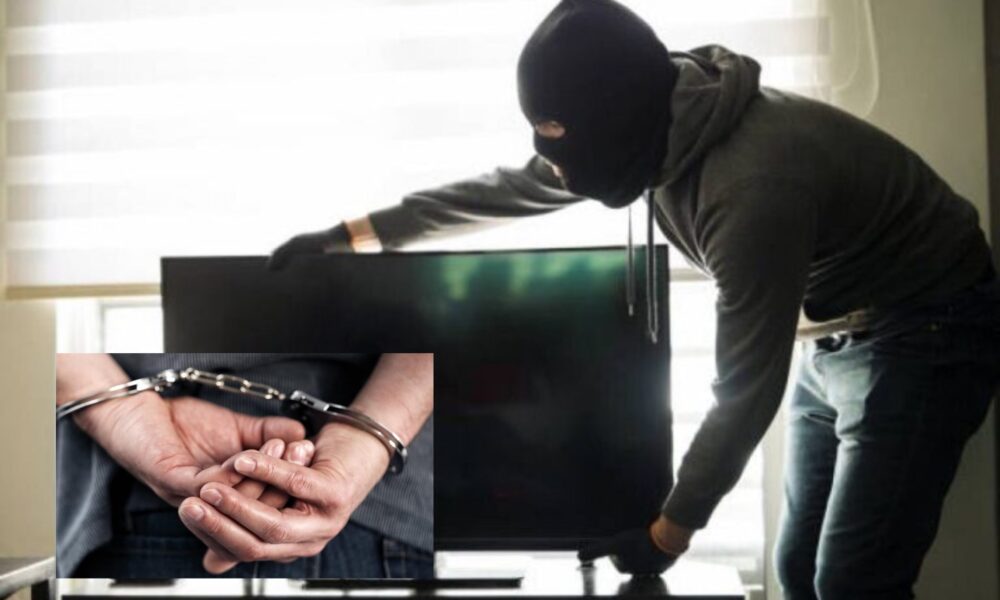 Vodhi një televizor më 2024  bie në pranga të Policisë i dyshuari