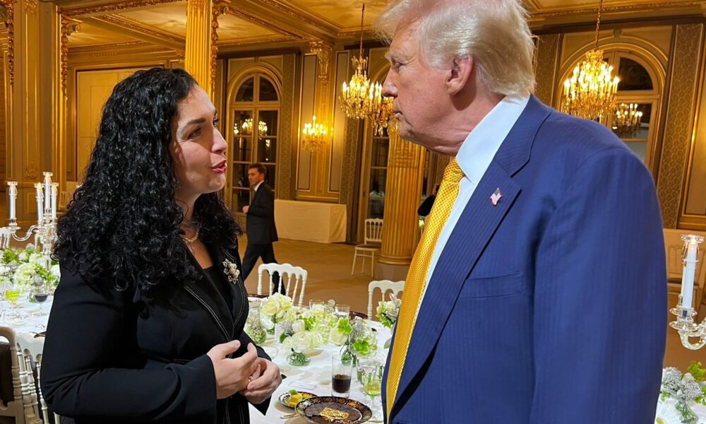 Vjosa Osmani gazetës amerikane  Newsweek   Nëse jam presidente e nominoj Trumpin për çmimin Nobël  natyrisht që e meriton