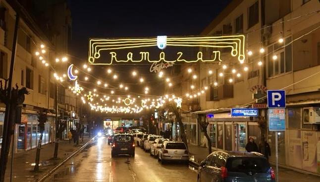 Gostivari ndezi dritat e Ramazanit  Limani  Njësoj si këto drita festive  e ndriçoftë çdo zemër muaji i Shenjtë i Ramazanit 