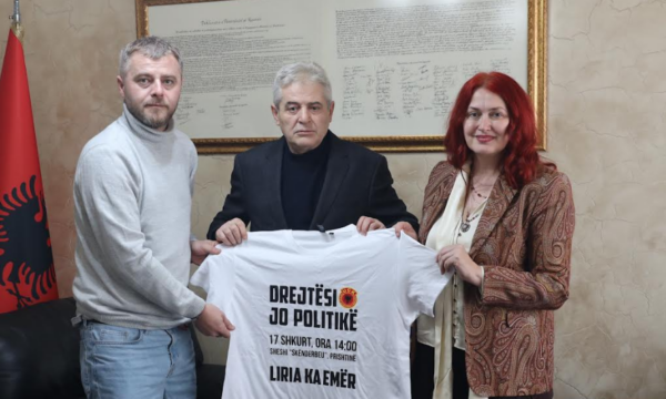 Platforma  Liria ka Emër  në RMV merr mbështetjen e Ali Ahmetit për Marshin  Drejtësi  jo politikë 