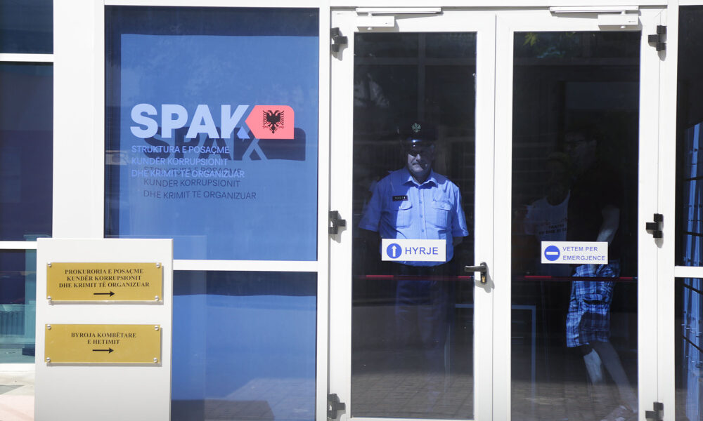 SPAK në ofensivë  Mos hyfsh këtu 