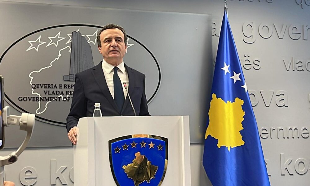 Albin Kurti i përgjigjet Vjosa Osmanit  Nuk mund të flasim për zgjedhje të reja