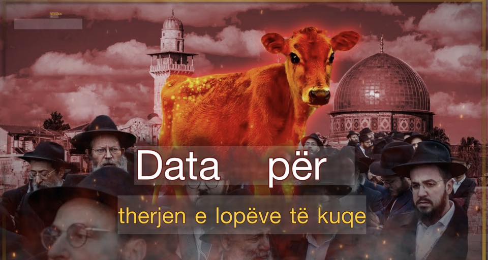 Sulmi ndaj Iranit  si fiksasion biblik i  lopës së kuqe  me shënjestër Xhaminë Al Aksa