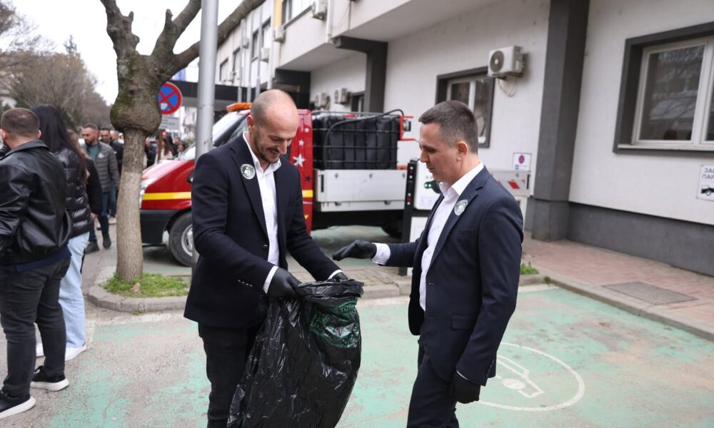 Kasami e Qamili me aksion për pastrimin e Tetovës  thirrje qytetarëve për kujdes ndaj mjedisit