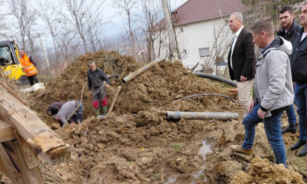 Feti Abazi   Ndërhymë në ujësjellësin e Kamjanit dhe rikthyem furnizimin me ujë  për banorët 