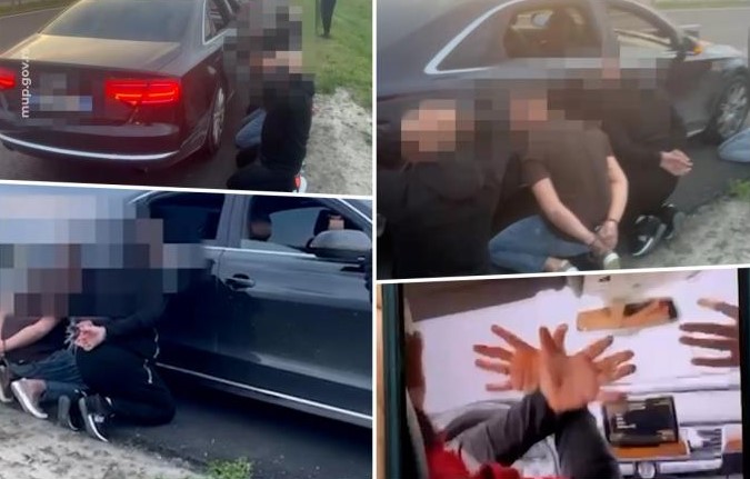 Katër shqiptarë arrestohen në Serbi  publikuan pamje me bluzat  Shqipëri Etnike 