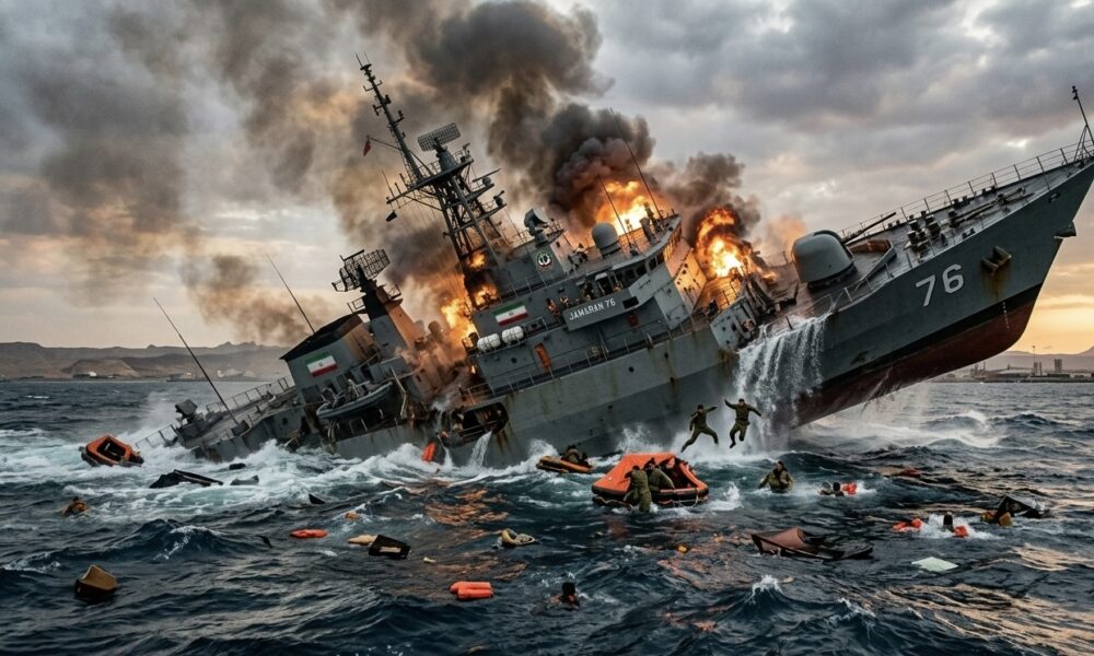 Fundoset anija luftarake  mesazh i prerë nga Trump 