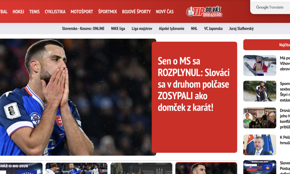 Media sllovake pas humbjes  U shembëm si një shtëpi prej letrash