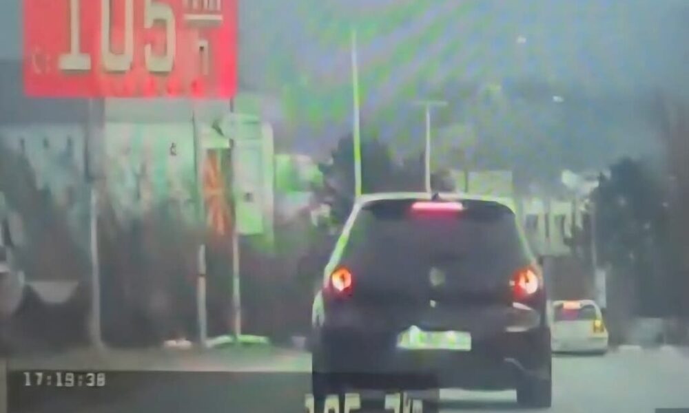 21 vjeçari nga Shtipi  fluturon  me 105 km h në mes të qytetit  sanksionohet nga policia