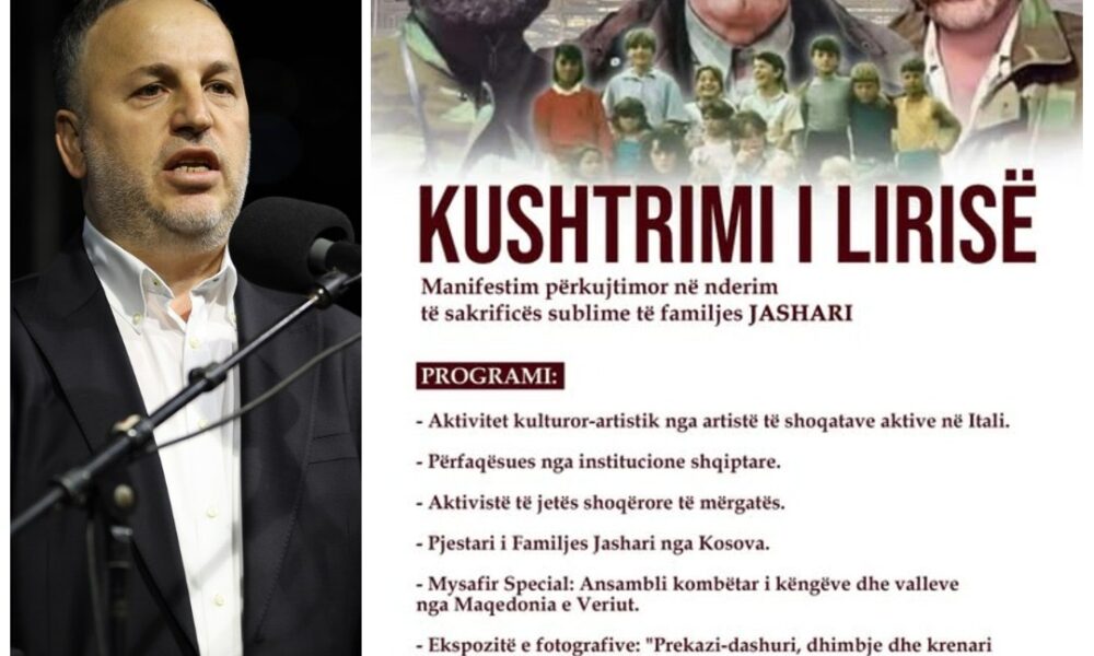 Për herë të parë  Marsi i Jasharajve edhe në Evropë  Adnan Azizi fton gjithë shqiptarët të marrin pjesë