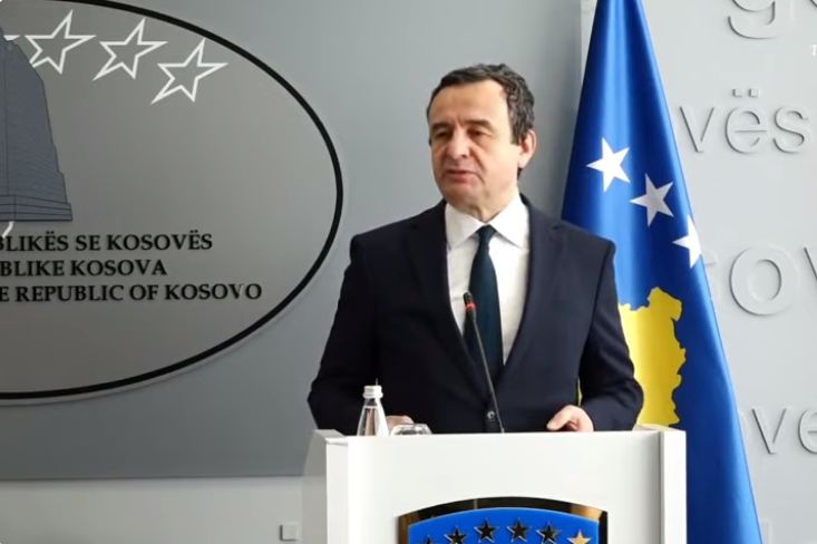 Kurti pas takimit me Sorensenin  Zbatimi i ligjeve për të huajt dhe automjetet në koordinim me BE në dhe serbët lokalë