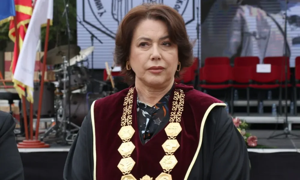 Biljana Angellova u rizgjodh rektore e UKM së