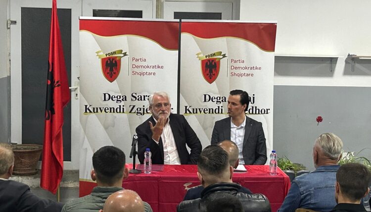 PDSH rikthehet në Saraj  Ylber Çilafi zgjidhet kryetar i degës së PDSH së