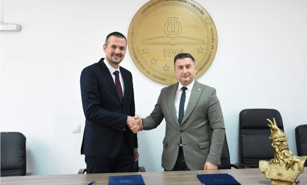 Universiteti i Tetovës dhe Universiteti  Fehmi Agani  nga Gjakova nënshkruan Marrëveshje bashkëpunimi