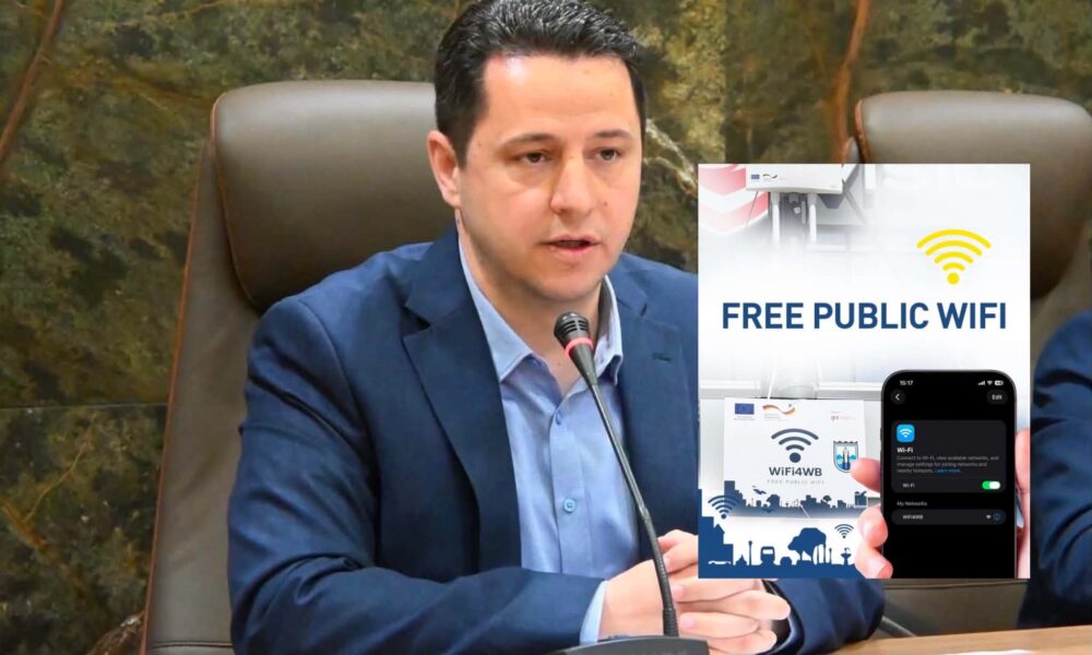 Valbon Limani  Gostivari tashmë ofron Wi Fi falas në hapësirat publike