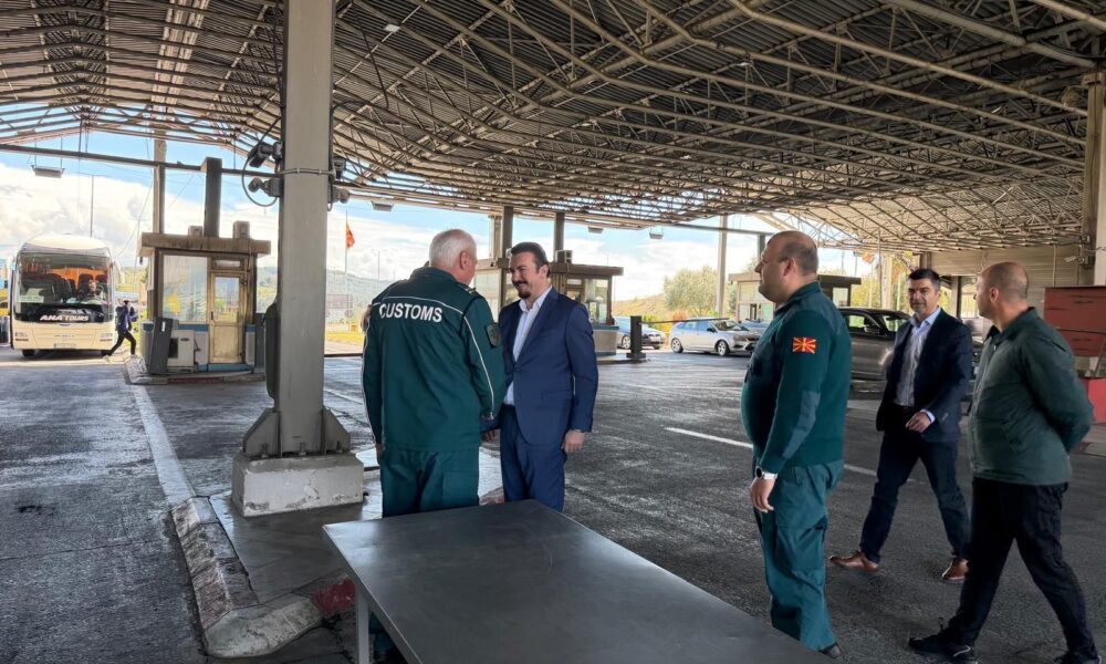 Mustafa Dauti viziton pikën kufitare Bogorodicë Gjevgjeli