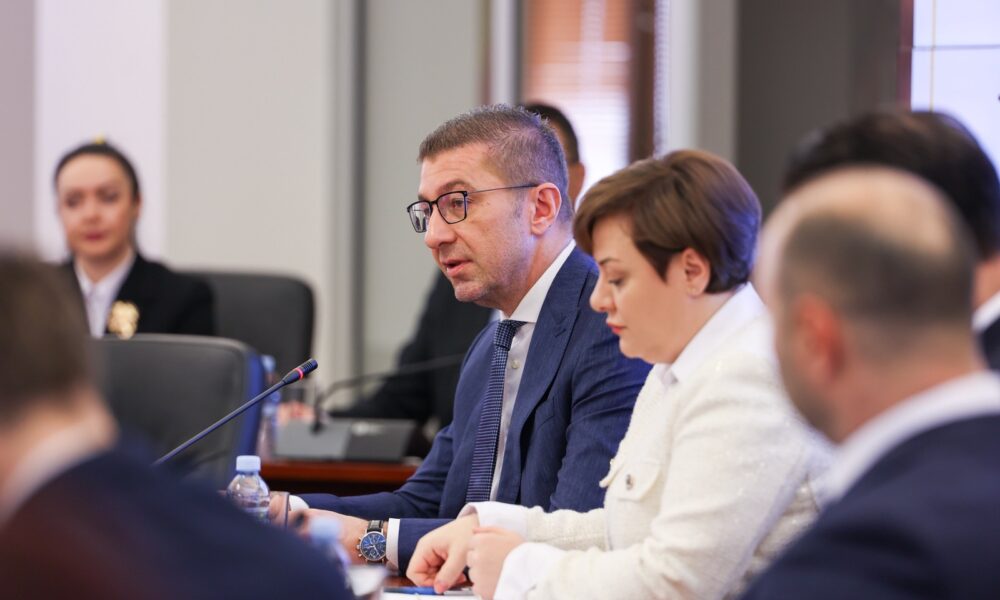 Mickoski  BDI le të zgjidh problemet që ka  problemet shtetërore i zgjidh qeveria