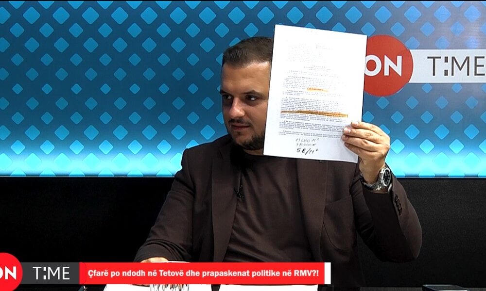 Qamili  Emrat e rrugëve në Tetovë më 30 shtator   ekspertët do kontrollojnë lëshimet eventuale