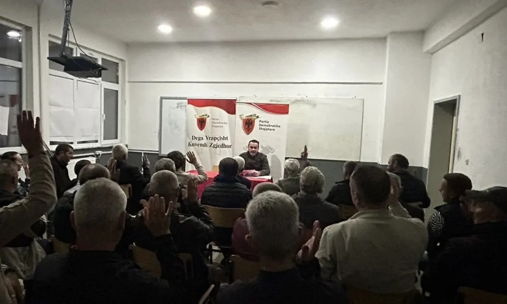 Dega e PDSH së në Vrapçisht mbajti Kuvendin Zgjedhor për Kongresin IX