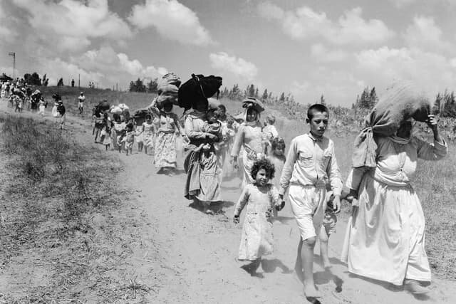 NAKBA   SHTATËDHJETË E TETË VJET MË VONË