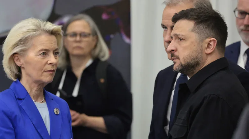 BE rikonfirmon mbështetjen për Ukrainën dhe procesin e anëtarësimit  Von der Leyen bisedë telefonike me Zelenskyn