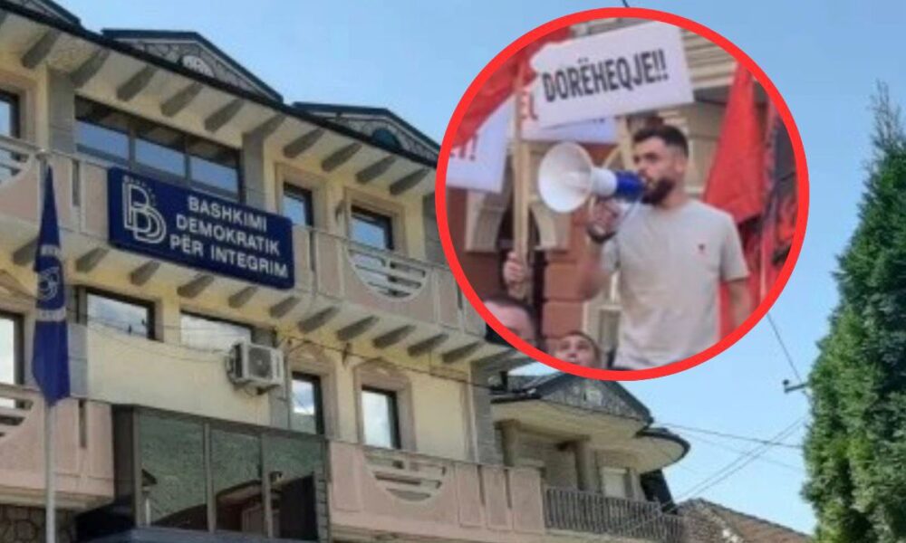 BDI në Çair organizon të nxjerrë mbi 2000 të rinj të  ashpër  në protestën e Studentëve 