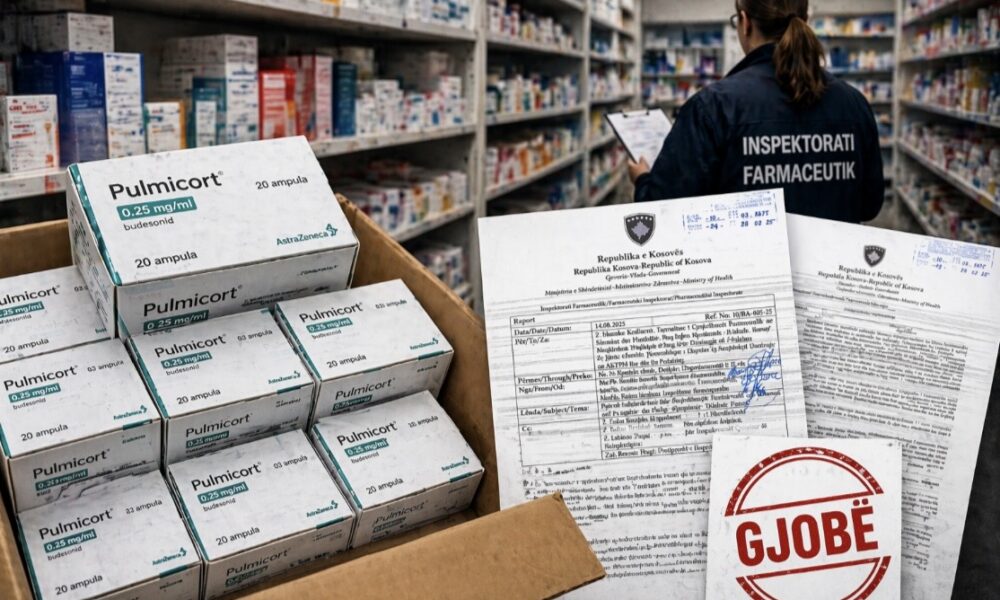 Gjenden barna pa banderola në  Medical Group   depoja gjobitet  qindra njësi kishin dalë në treg