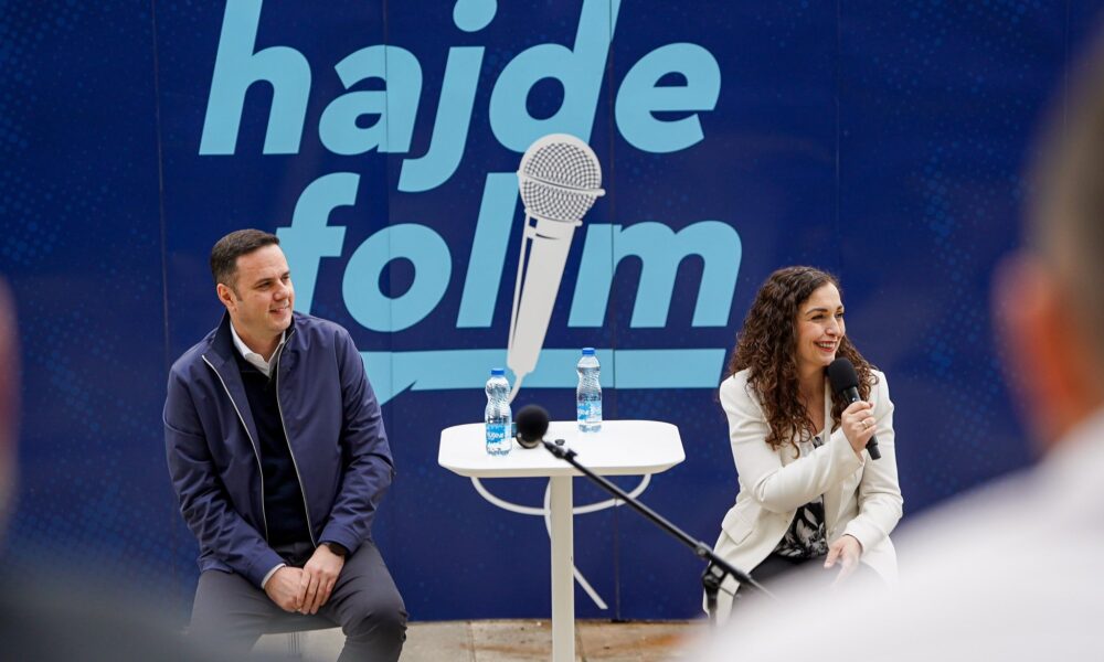  Hajde folim   Abdixhiku thotë se kjo është platforma e tyre e komunikimit me qytetarë