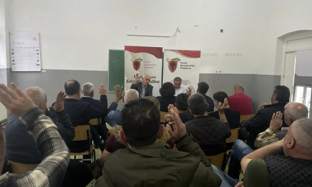 Në Likovë u mbajt Kuvendi Zgjedhor i Degës së PDSH së në kuadër të përgatitjeve për Kongresin IX