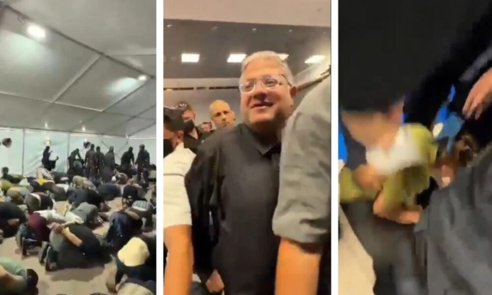 video-aktivistet-e-flotiljas-lidhen-te-gjunjezuar-nga-forcat-izraelite-ministri-izraelit-tallet-me-protestuesit-indinjate-ne-perendim