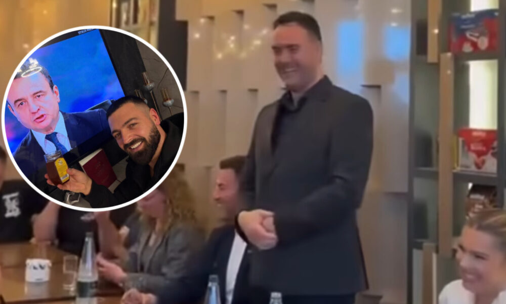 Konjufca tenton ta përhupë deklaratën me termin  frizerkë   e quan  pseudogazetar  mbështetësin e VV së që ia bëri pyetjen