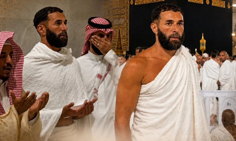 Karim Benzema ndan pamje nga Haxhi në Mekë