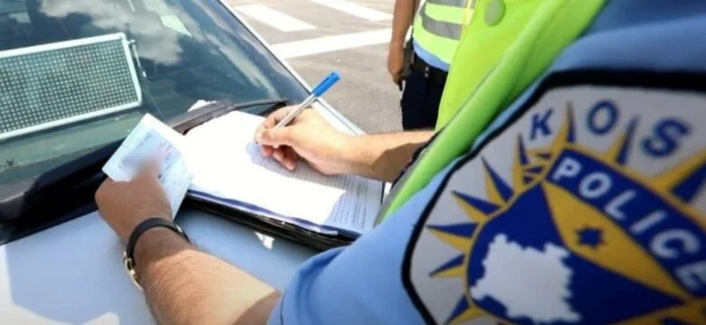 Afro 2500 gjoba trafiku në Kosovë vetëm në 24 orët e fundit