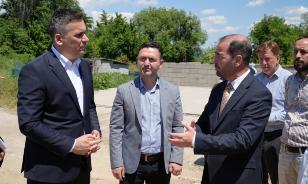  Në realizim e sipër projekte kapitale komunale   Hoxha vizitë pune në Komunën e Studeniçanit