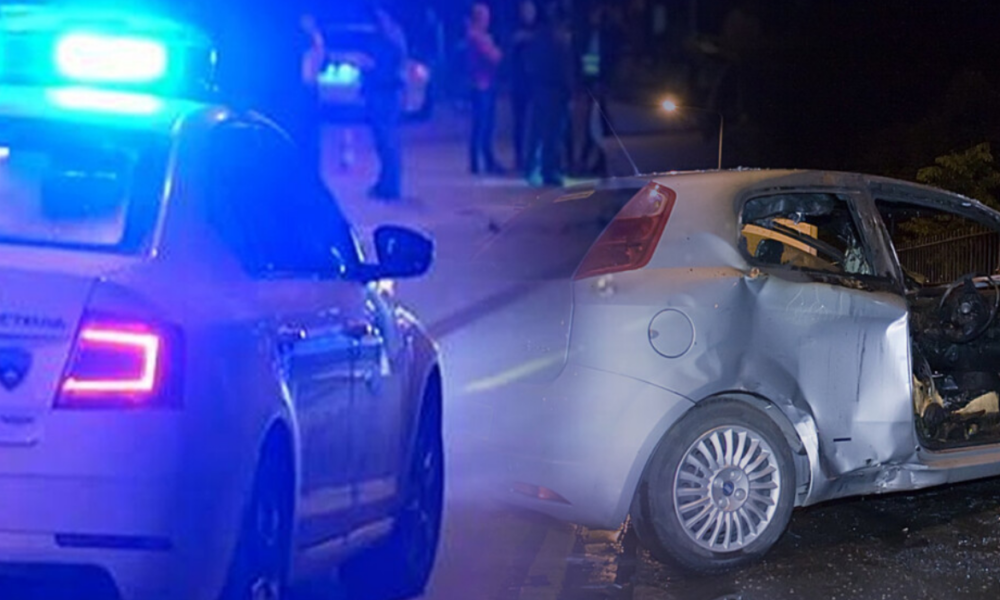 Policia gjen shoferin që iku pas aksidentit në Radishan të Shkupit