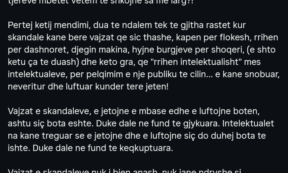  Vajzat e skandaleve   Neda Balluku me reagim të fortë pêr situatën e fundit në Ferma VIP